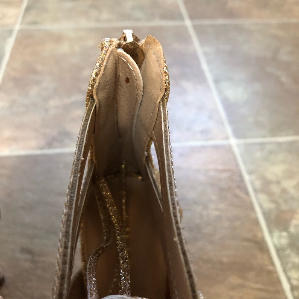 LILIANA HIGH HEEL GLITTER BOOTIES SIZE: 9.0 - Picture 10 of 15